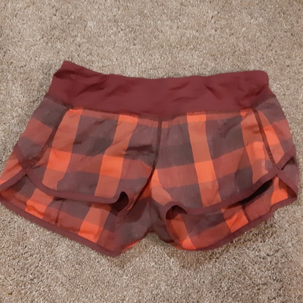 Lululemon Womens Speed Up Shorts